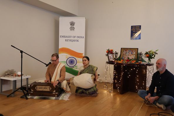 Ram Navami celebration by the Indian Community and ISKCON Iceland at the Chancery
